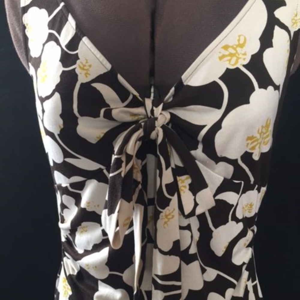 Diane Von Furstenberg silk sleeveless dress